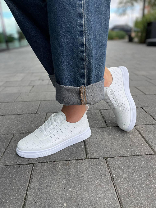 L.Fairy Мокасини жіночі L.Fairy -2 білі (весна-літо, еко-шкіра) (5858) 37 Коломия - фото 7