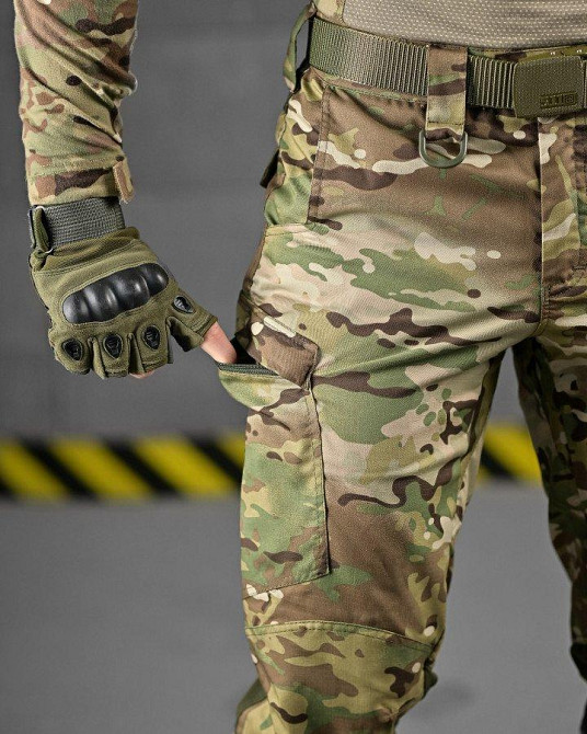 Летние тактические штаны TAYFUN  мультикам ДЛ6492 Одесса - изображение 9