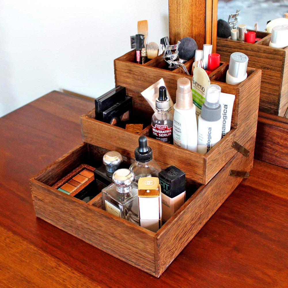 Органайзер для косметики "Барсіна" латте Миколаїв - фото 1