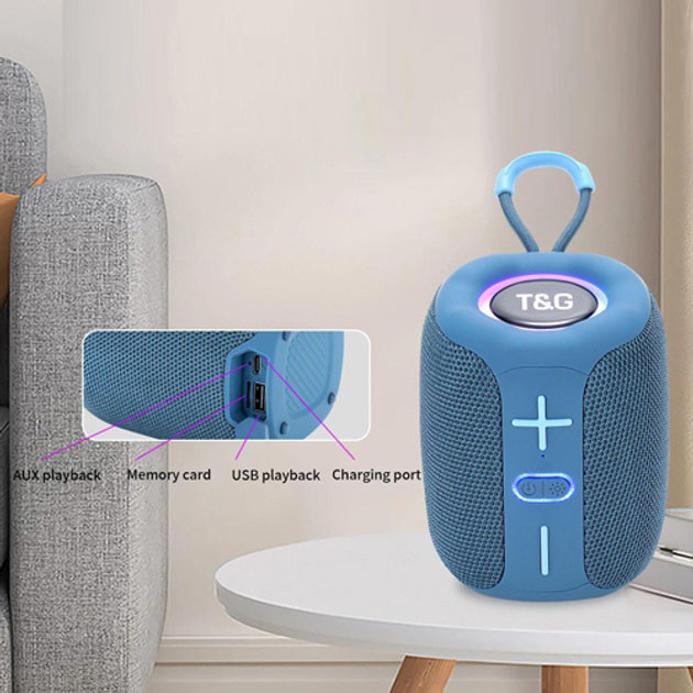 Акустика для улиц TG658, Bluetooth колонка для хорошей музыки, Беспроводная колонка с VC-451 мощным звуком Киев - изображение 3