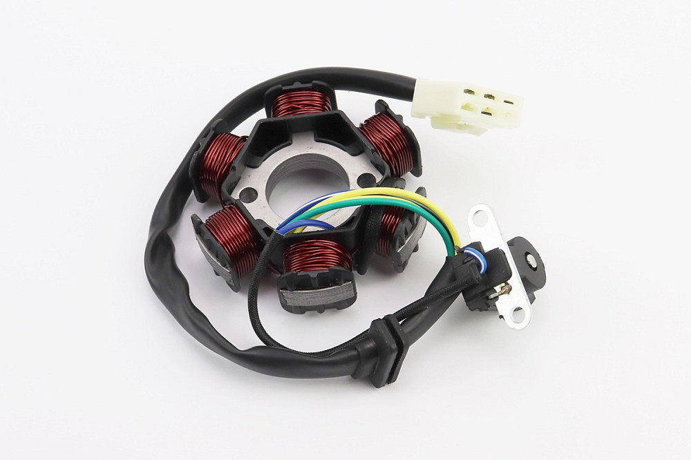 Статор магнето (генератора) (6 котушок роз'єм "мама 4"), тип 1 Київ - фото 1