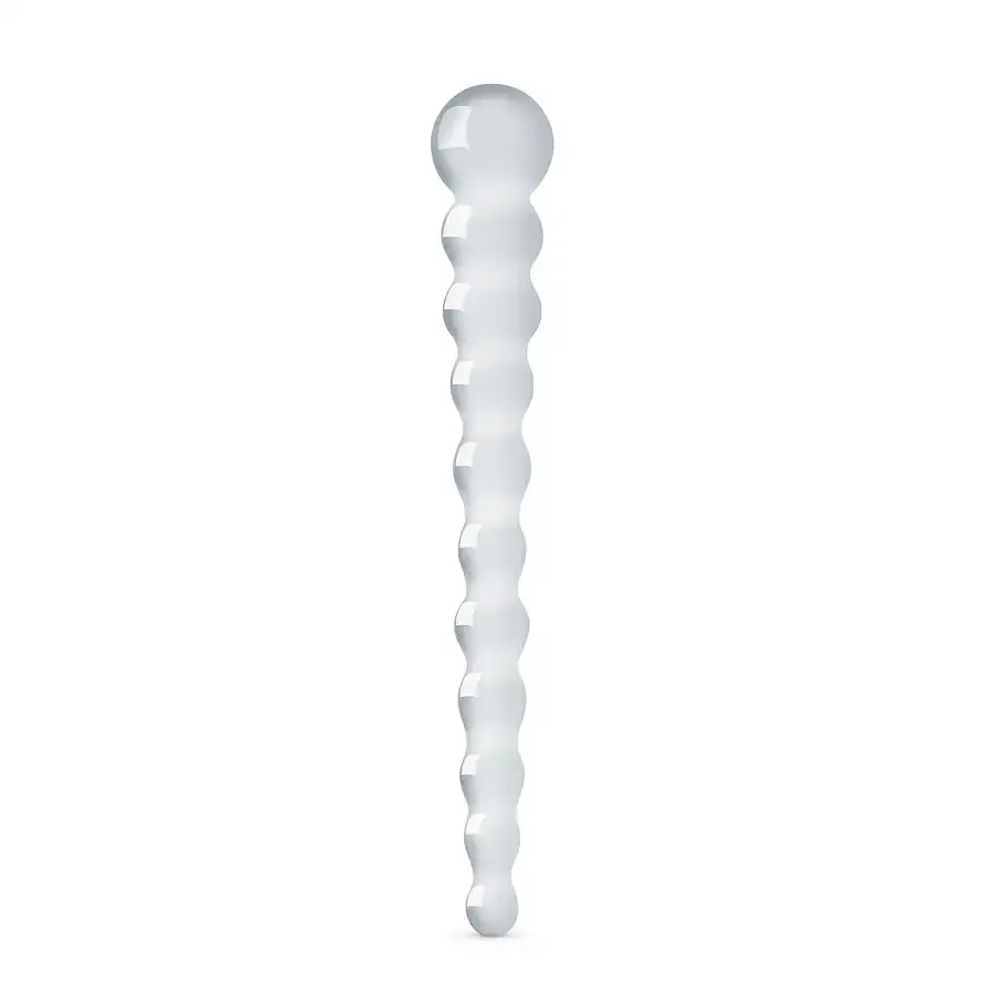 Скляний дилдо у вигляді намистин Gildo Glass Dildo No. 20 Львів - фото 1