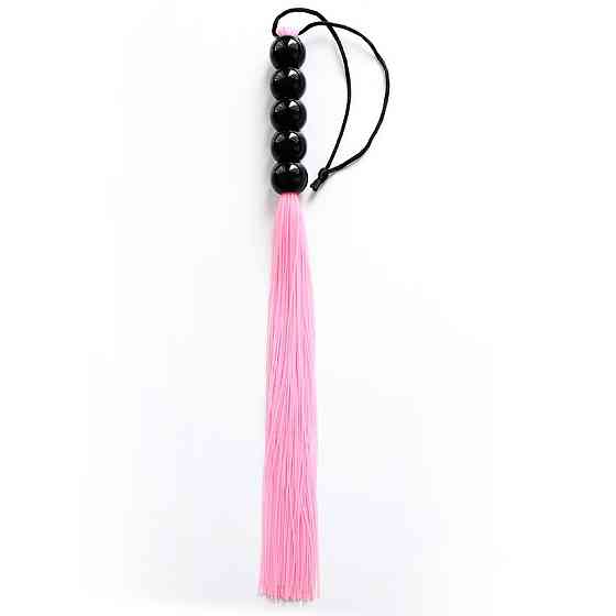 Кнут розовый, ручка из шариков FLOGGER, 45 см Sex Aura Киев