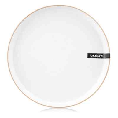 Тарілка Ardesto Apulia, 26.6см, кераміка, білий (AR2927AW) Вінниця