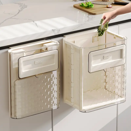 Складной контейнер для мусора, бак для отходов, органайзер для кухни, подвесной мусорный контейнер, 10 л, Каменец-Подольский