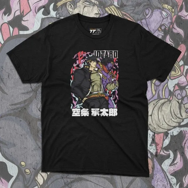 Футболка мужская с принтом Джо Джо Джотаро Куджо 5 Размер 48 Днепр - изображение 1