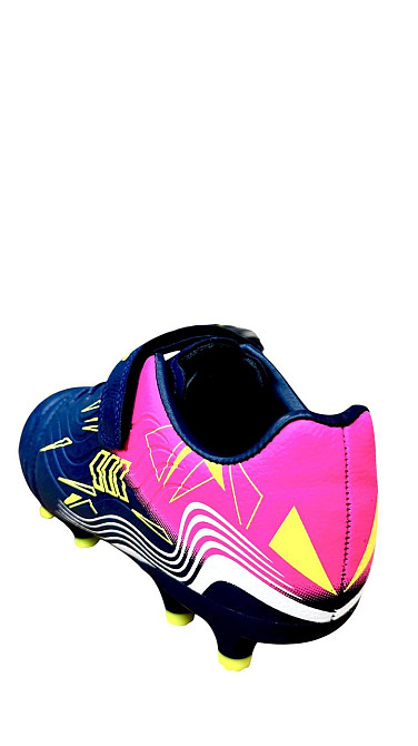 Бутси (копи) для футболу дитячі Restime DDB24137-2 р. 31, 32, 35 Вишнёвое - изображение 4