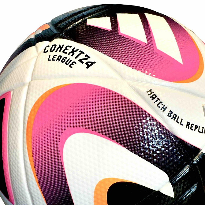 М'яч футбольний ADIDAS 4 CONEXT LEAGUE IP1617 No4 Вишнёвое - изображение 3