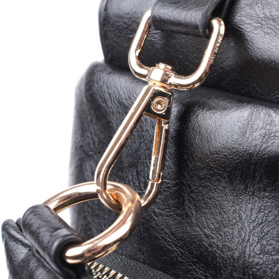 Сумка Vintage Женская слинг через плечо из экокожи Черная (22754) Винница - изображение 9