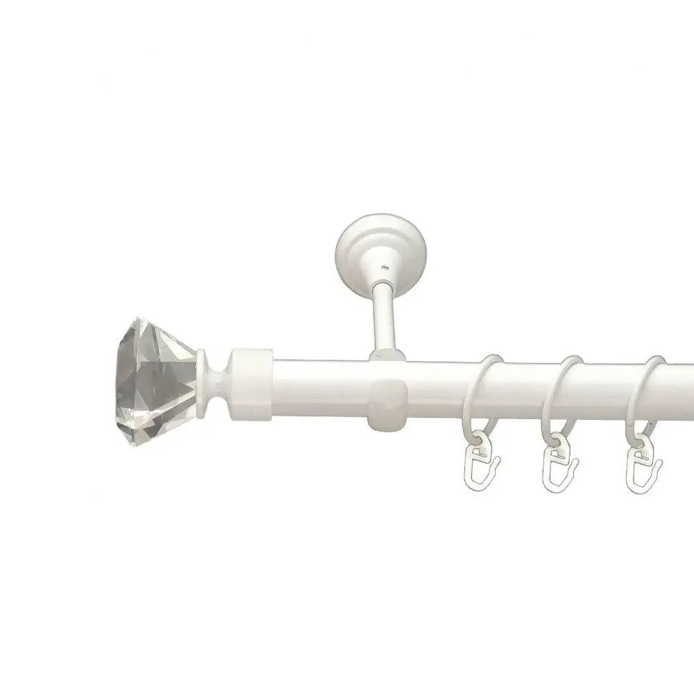 Карниз Orvit Спектралія металевий однорядний відкритий Арктіс 25 мм 160 см (00-00009550) Львів - фото 1