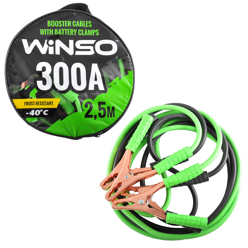 Провода-прикурювачі Winso 300А, 2,5м 138310 Львів - фото 1