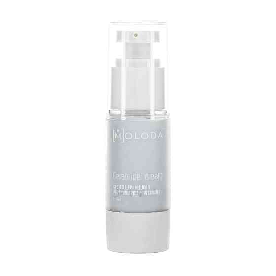 Заспокійливий крем з церамідами Ceramide cream Phospholipids Vitamin F Moloda 30 мл Вінниця