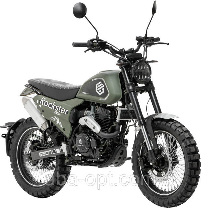 МОТОЦИКЛ GEON Rockster 250 On-Road Об'єм 249 см3 шини 17''/17'' 24.5к.с. купити в інтернет-магазині дешево Одеса - фото 1