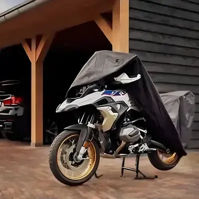 Чехол для мотоцикла, ветрозащитный, круглый, из полиэстера, 210T, M-размер AND-269 Коломыя - изображение 1