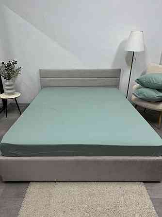 Ecotton Простирадло на резинці Ecotton 180х200 см фланель з бавовни м'ятний Киев