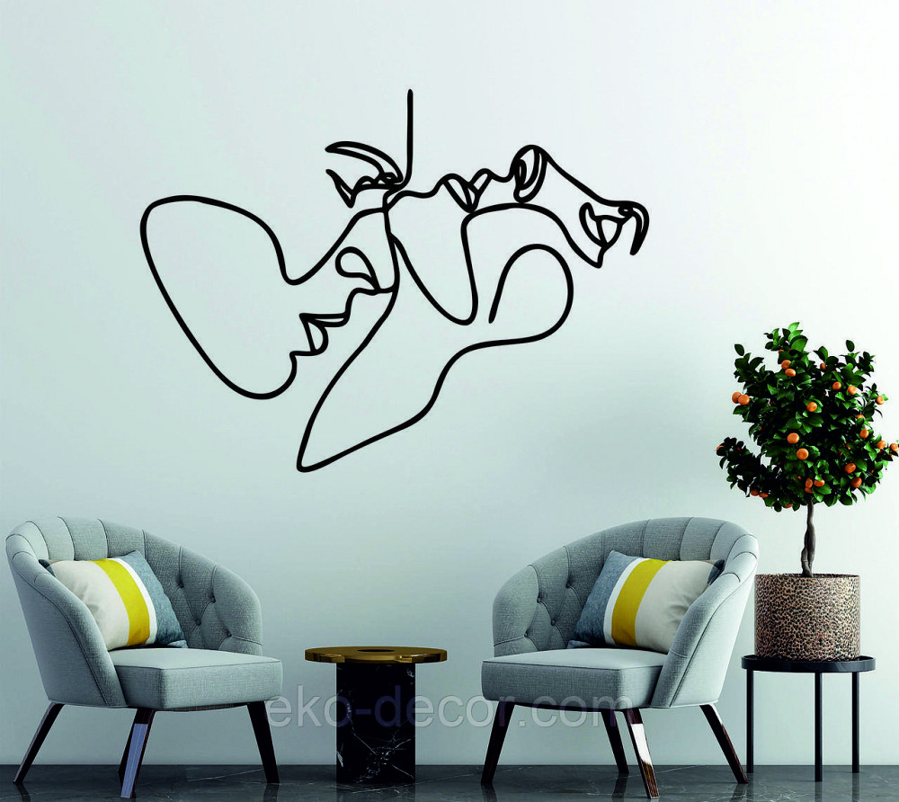 Декоративне настінне Панно «Він та Вона», Декор на стіну Київ - фото 4