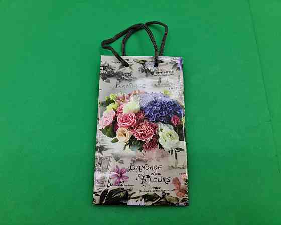 Пакет бумажный подарочный малый 11/18/5(арт М021) (12 шт) Харьков