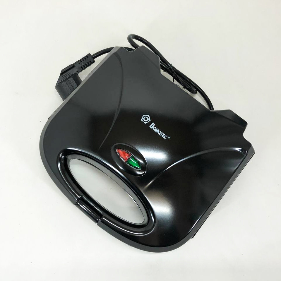 Настольный контактный электрогриль DOMOTEC, Гриль для приготовления шашлыков, Гриль прижимной рифленый SG-76 Львов - изображение 5