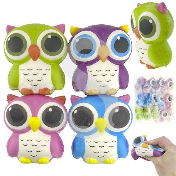 Сквиши игрушка мнушка Сова набор 12 шт Киев - изображение 1