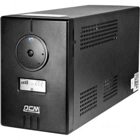 ДБЖ Powercom INF-500AP, 500ВА/300Вт, розетка EURO*2шт (Schuko), AVR, USB Киев