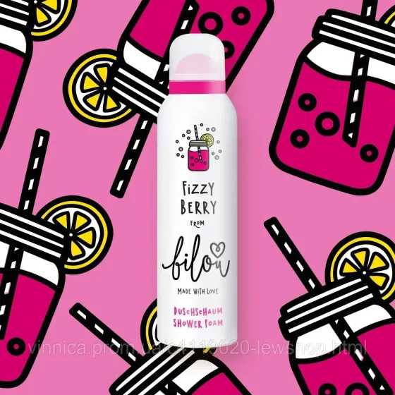 Пінка для душу Bilou Fizzy Berry 200 мл Чернівці