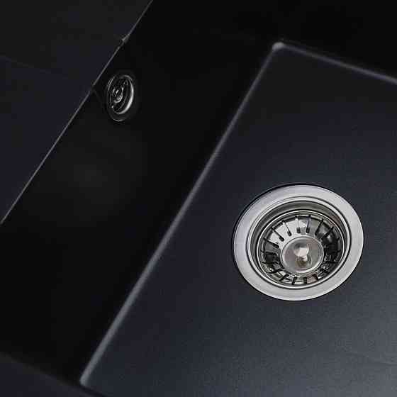 VALESO Гранітна мийка для кухні VALESO ARIA 5851 матова Чорна Київ