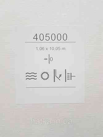 Шпалери метрові вінілові на флізеліні Sintra Structure під штукатурку світло-сірі сріблясті зі смужкою 405000 Київ