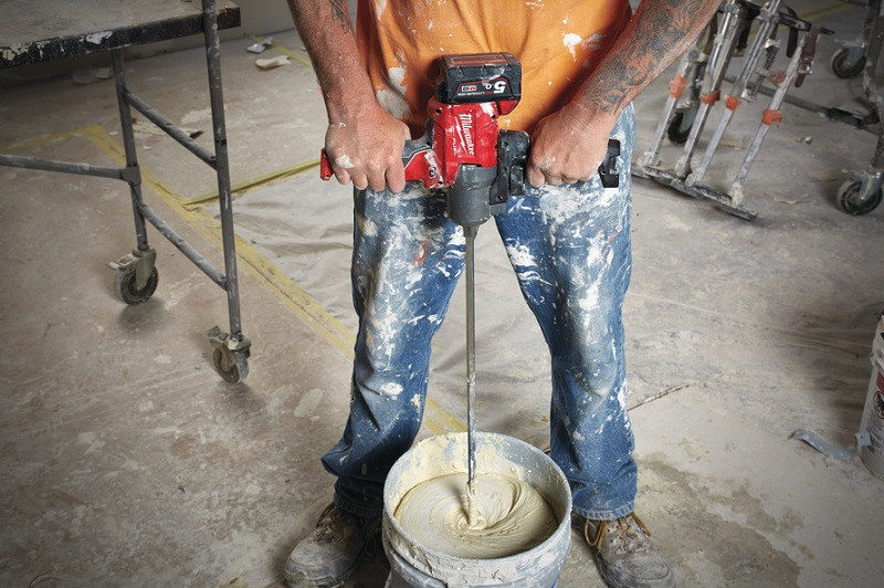 Міксер будівельний акумуляторний MILWAUKEE, M18 FPM-0X (каркас, HDкейс) Одеса - фото 3