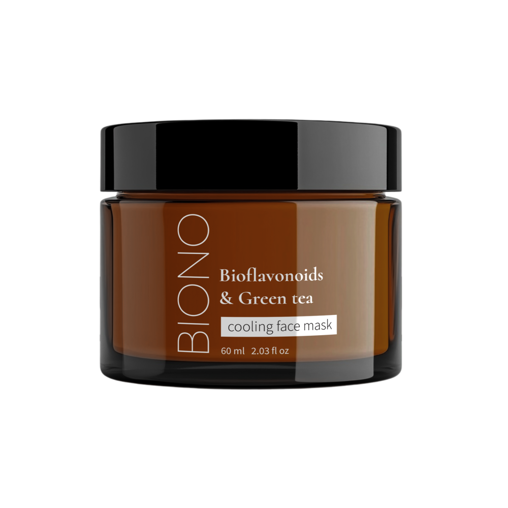 Маска охолоджуюча Bioflavonoids & Green tea Biono 60 мл Київ - фото 2