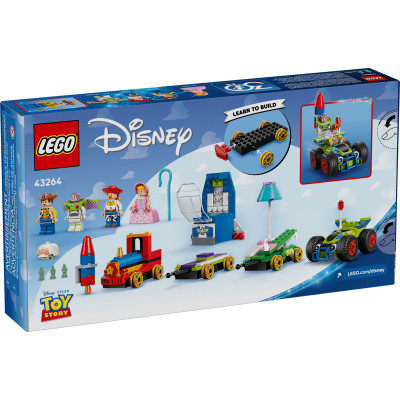 Конструктор LEGO Disney и Pixar Празднование из Истории игрушек: поезд и авто для гонок (43264) Винница - изображение 11