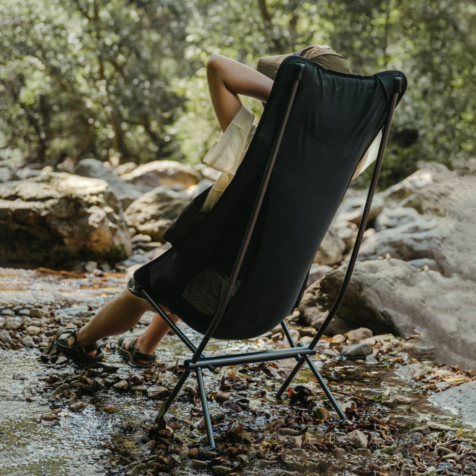 Стілець складаний ультралегкий Naturehike Stellaluna L04 CNK2450JJ015, розмір L, алюміній, сірий Киев - изображение 10