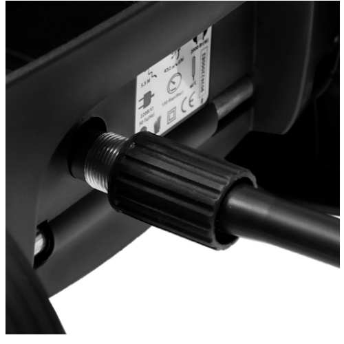 Мийка високого тиску швидкознімне з'єднання 2000W 150 бар 7,2л/хв 5,5 м + турбонасадка SIGMA Житомир