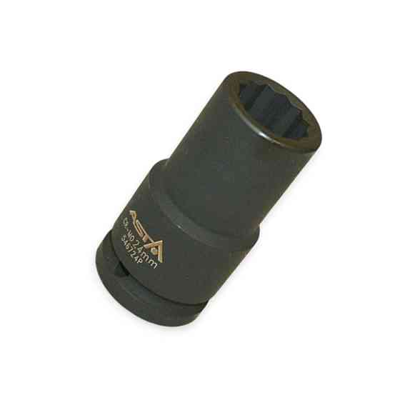 Головка торцева дванадцятигранна ударна подовжена 3/4" 30мм Мукачево