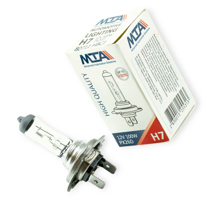 Автолампа 12V100W MTA H7 Мукачево - изображение 1