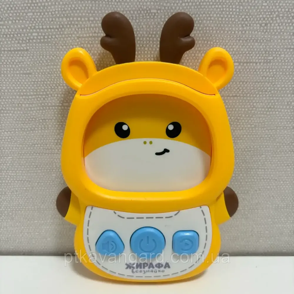 Планшет картридер розвиваючий навчальний україномовний "Жирафа Всезнайка" на 122 карти Хмельницький - фото 3