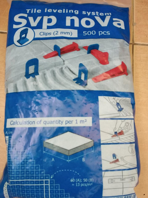 Основа (Система) для выравнивания плитки Svp noVa ( тощина 2.0 мм) Цена за 1шт Полтава - изображение 1