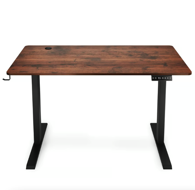 Компьютерный стол Amone с электрической регулируемой высотой коричневый Игровой для компьютера Стол для работы Киев - изображение 4