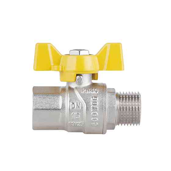 Кран кульовий Thermo Alliance Forte 1/2" ВН для газу (метелик) SF607G15 Київ