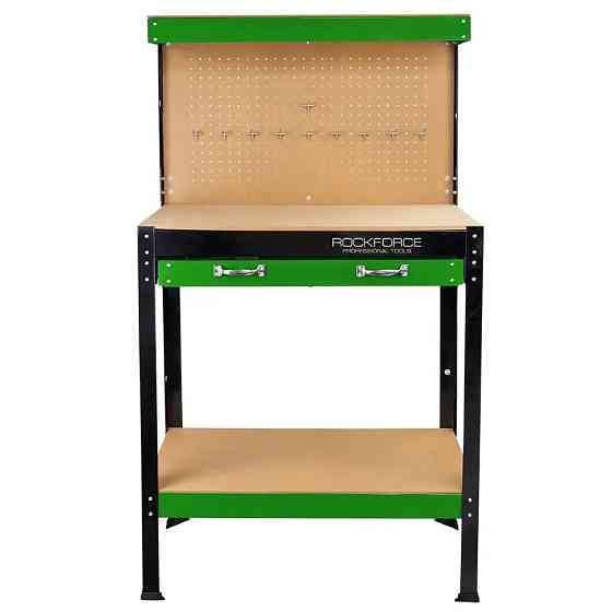Верстат слюсарний металевий (800х400х1400мм) Rockforce RF-WT00301 Одеса