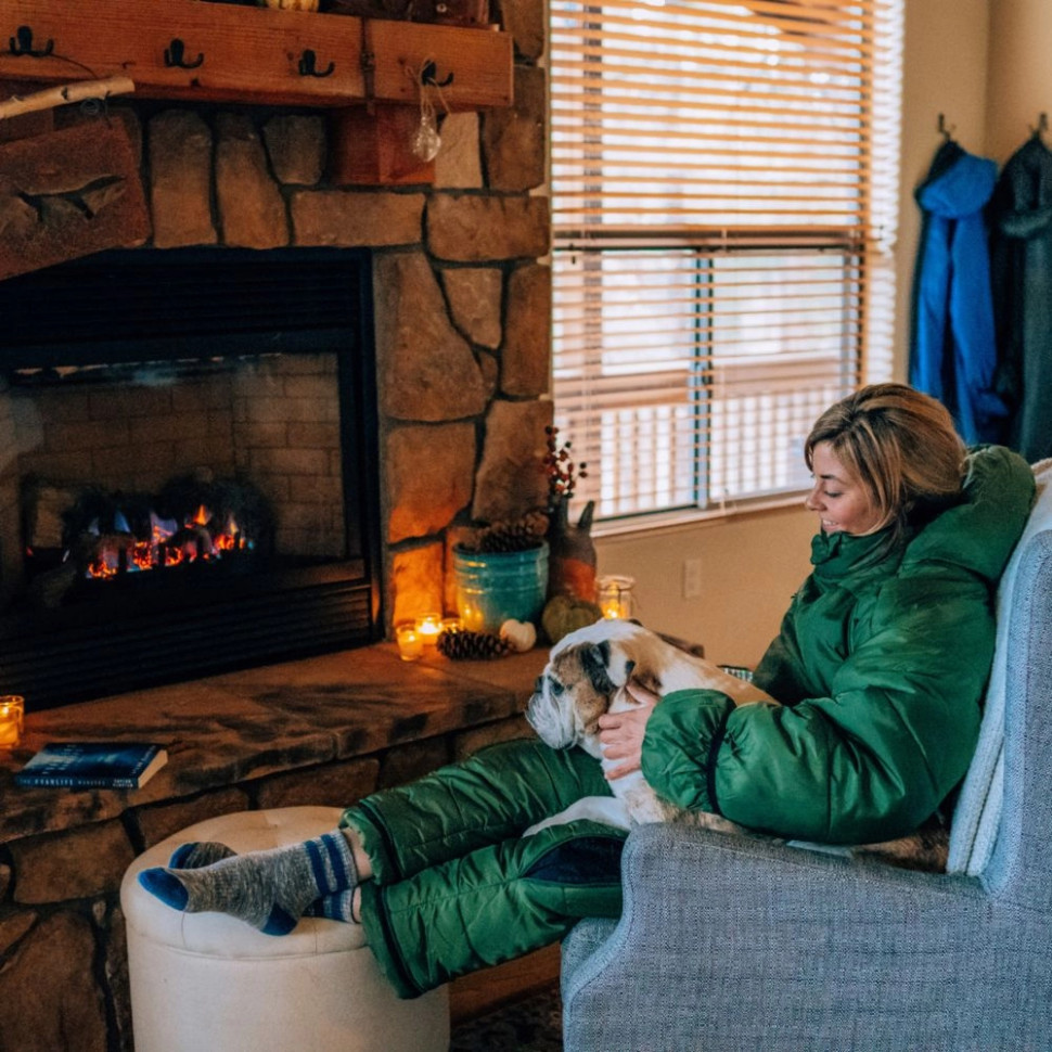 Спальний мішок-комбінезон Selkbag Original (розмір XL) Зелений Вінниця - фото 8