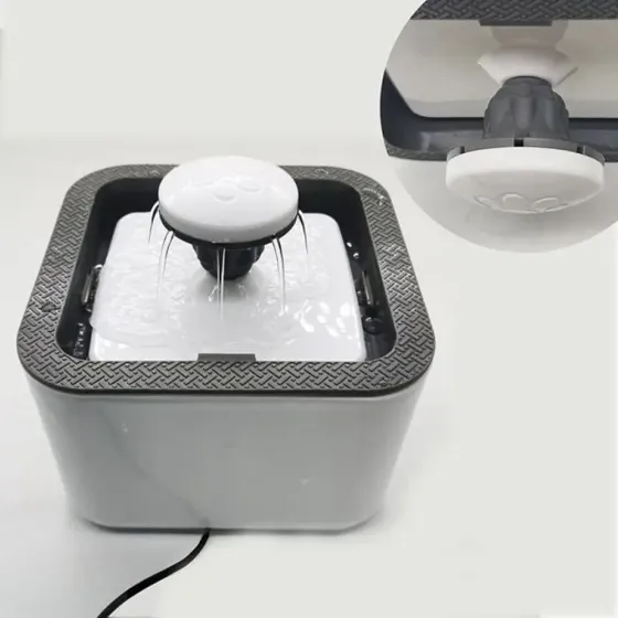 Автоматична напувалка - фонтан для тварин Pet Water FOUNTAIN 2,5 л, живлення від USB, три способи по Київ