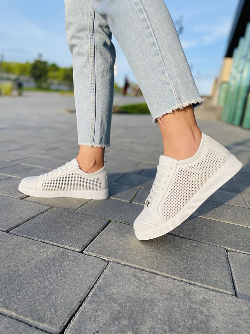 Arcoboletto Кеди жіночі Arcoboletto 099 ST білі (весна-літо, шкіра натуральна) (5041) Коломыя - изображение 9