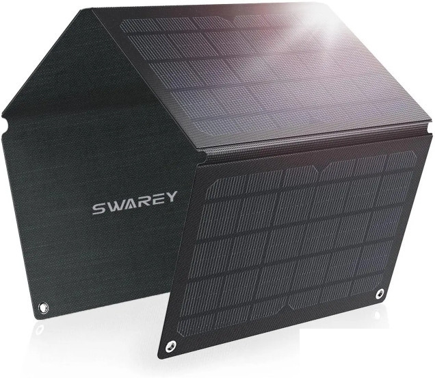 Солнечная панель Solar panel IP67 30W 2xUSB (PD) выхода (BS-030) Винница - изображение 8