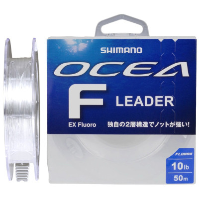 Флюорокарбон Shimano Ocea Leader EX Fluorocarbon 50m 0.916mm 100lb/45.4kg Clear (2266.46.74) Вінниця - фото 1