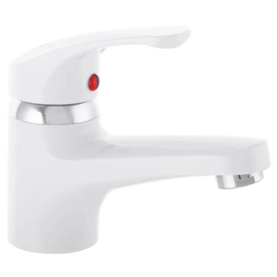 Змішувач для умивальника Plamix Afina-001 White    ( PM0684 ) 20998 Харьков
