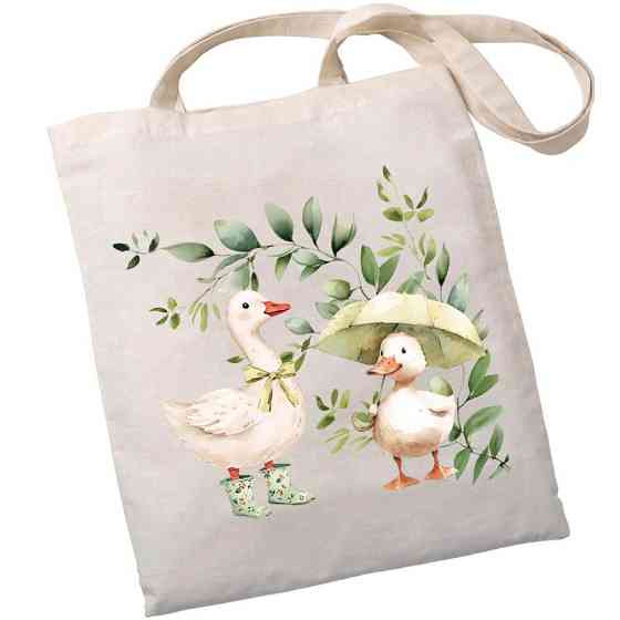 Екошопер BookOpt BK4103 Веселі Гусята бежевий Київ