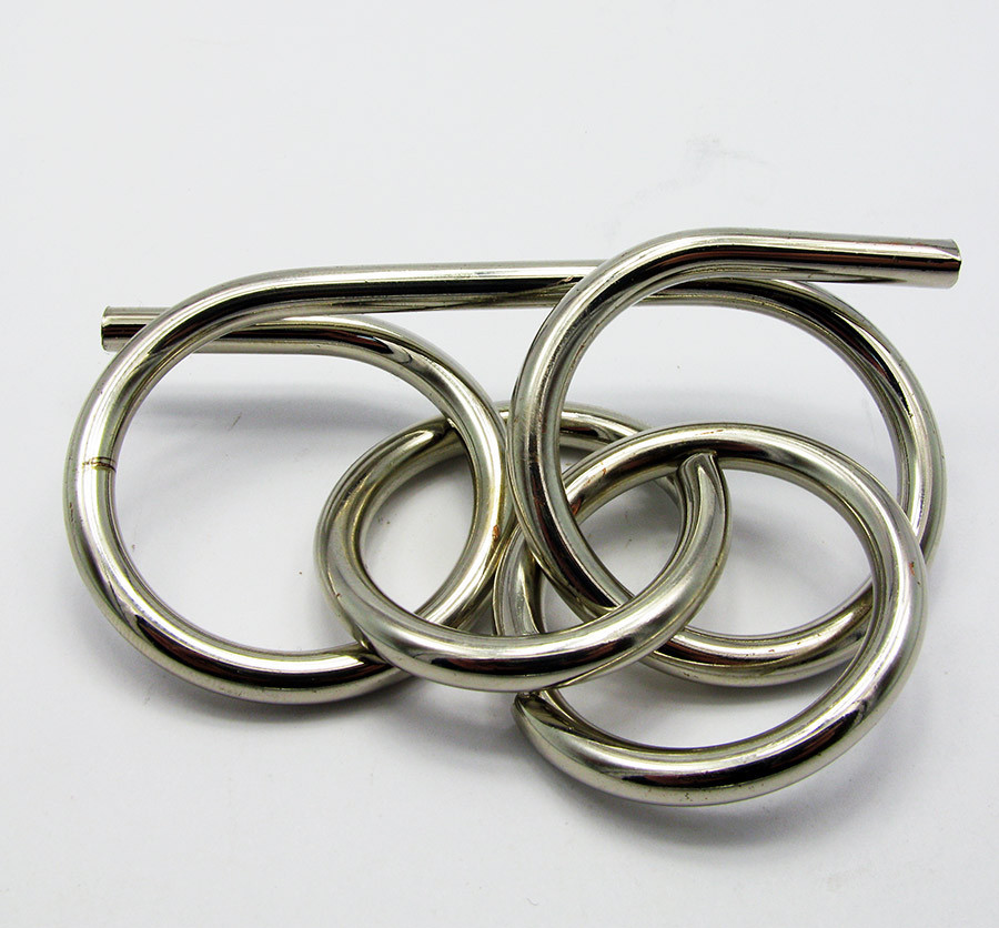 Игра головоломка металлическая с кольцами Киев - изображение 1