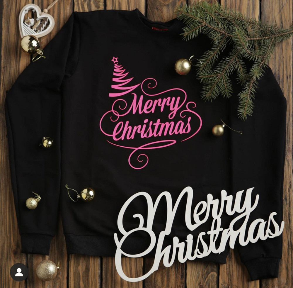 Новорічний Світшот — Merry Christmas Чернівці - фото 1