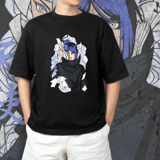 Футболка для подростка мальчика с принтом Наруто Конан Размер 160 Anime10311 Днепр