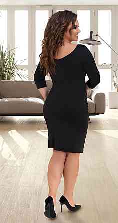 Красиве чорне плаття великого розміру (42) Київ